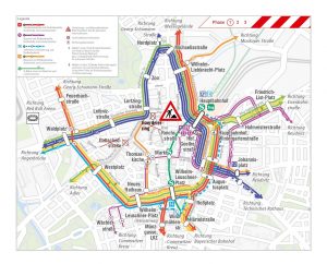 Leipziger Mobilitäts Tipps: Der Netzplan ab 30. März 2020