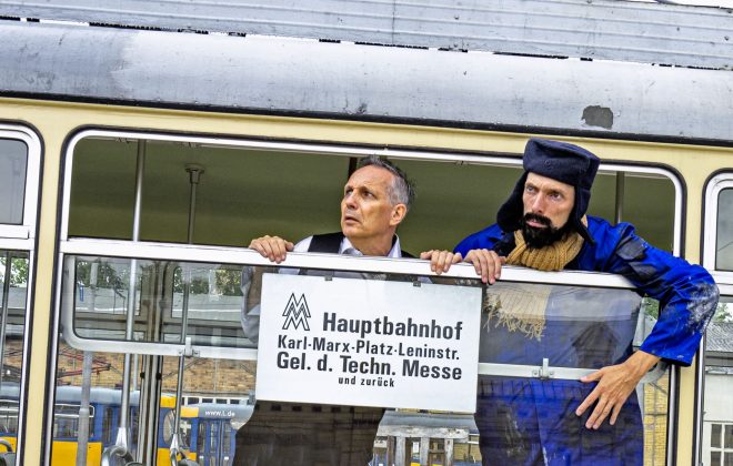 Theaterprojekt "Adolf Südknecht fährt Straßenbahn"