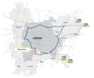 Grafik Ringleitung um Leipzig